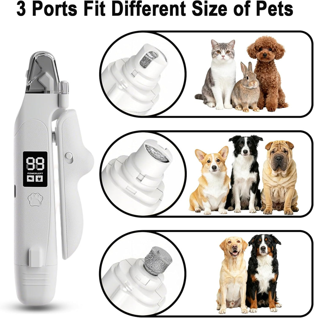 2-in-1 LED Pet Nail Clipper & Grinder