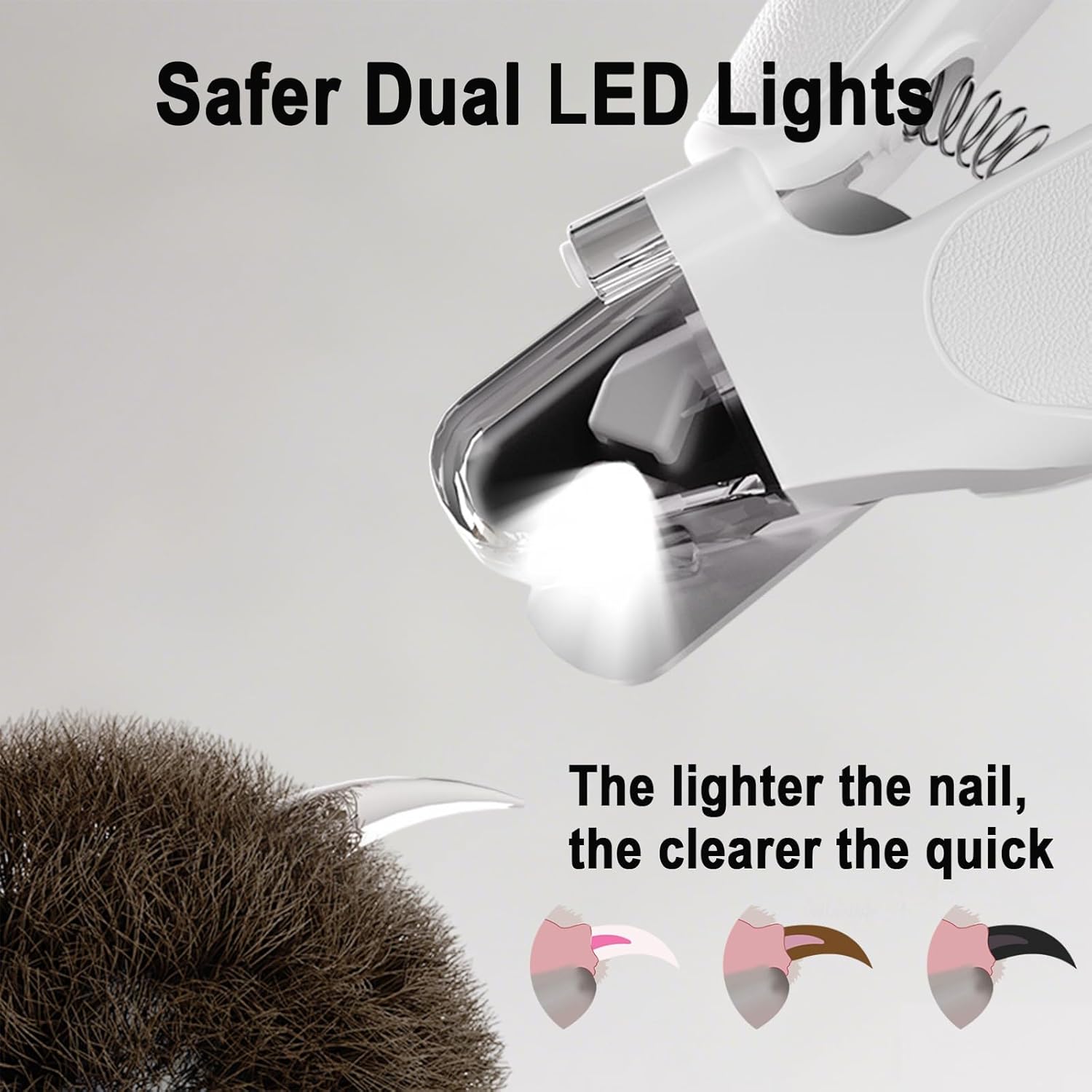 2-in-1 LED Pet Nail Clipper & Grinder